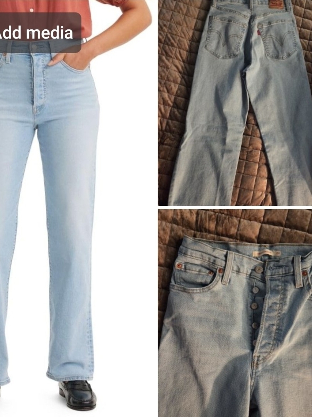 Levi's High-Rise Ribcage Straight Leg Women’s Jeans